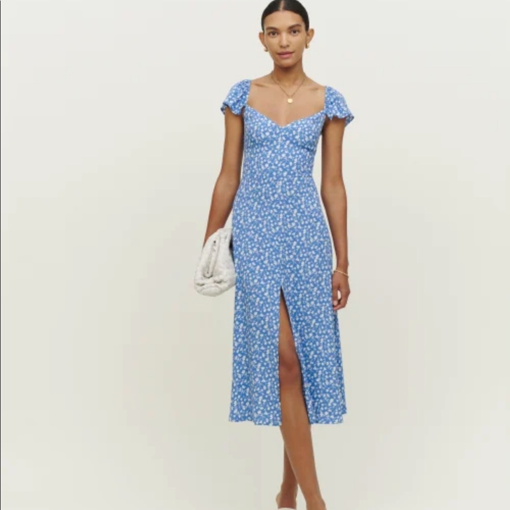 Reformation Baxley Dress in Marie